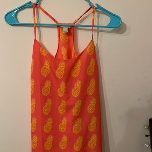 J. Crew Pineapple Tank!